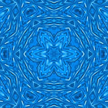 Bright abstract background with blue pattern Stockillustratie