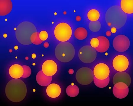 Bright abstract background with circles Stock Photos