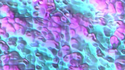 Bright abstract background with colorful waves 4k loop video Stock Footage 196715399