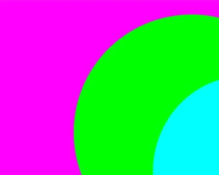 Bright abstract background consisting of large circles Stock Illustration