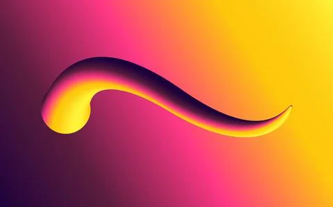 Bright abstract background. Design for wallpaper, banner, poster, flyer. Blen Stock Illustration