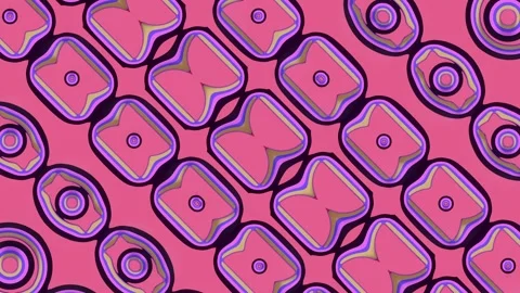 Bright, abstract background with diagonal morphing patterns. 3d rendering 4K Stock Footage 318141842