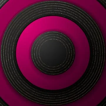 This is a bright abstract background with dots. Stock Illustration