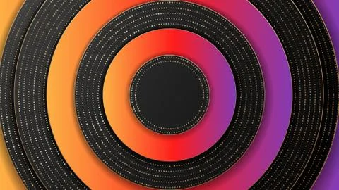 This is a bright abstract background with dots. Stock Illustration