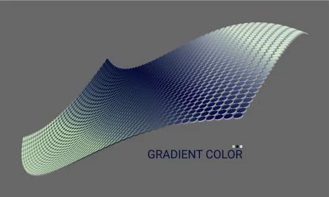 Bright abstract background with a dynamic waves Illustrazione stock