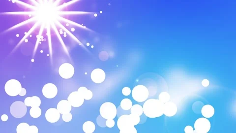 Bright abstract background with glowing light flare and soft bokeh circles .. Stock Footage 336751842