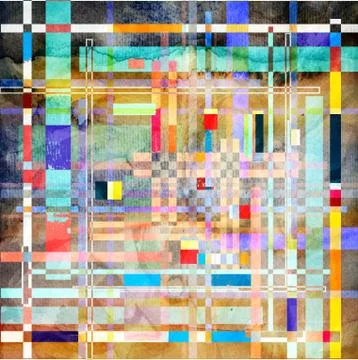 Bright abstract background Stock Illustration