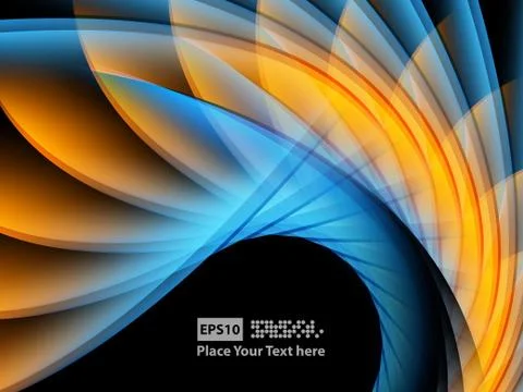 Bright abstract background Stock Illustration