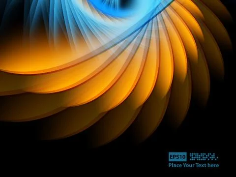 Bright abstract background Stock Illustration