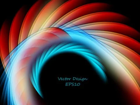 Bright abstract background Stock Illustration