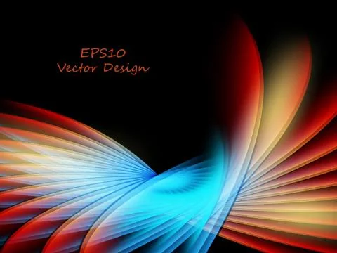 Bright abstract background Stock Illustration