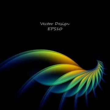 Bright abstract background Stock Illustration