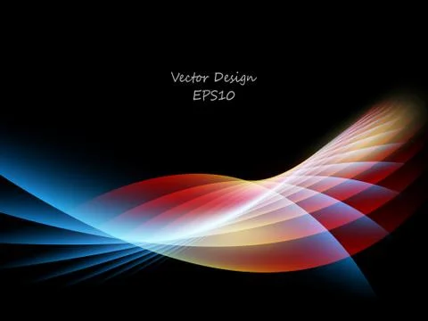 Bright abstract background Stock Illustration