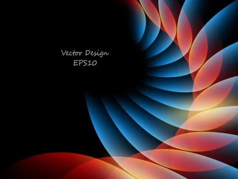 Bright abstract background Stock Illustration