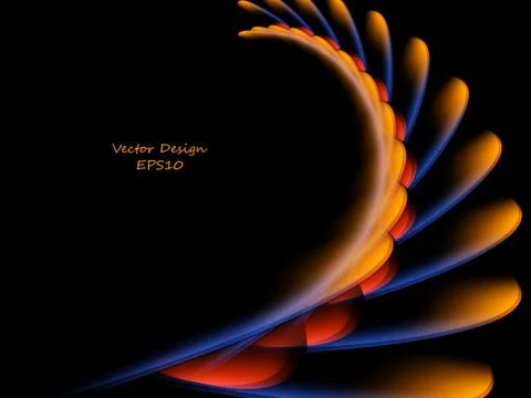 Bright abstract background Stock Illustration