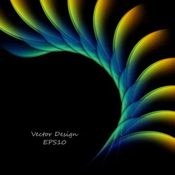 Bright abstract background Stock Illustration