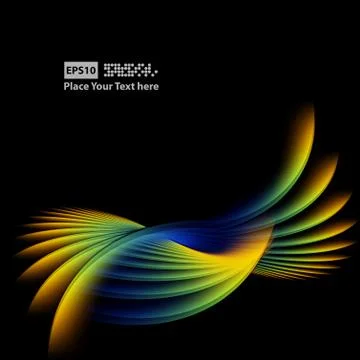 Bright abstract background Illustrazione stock