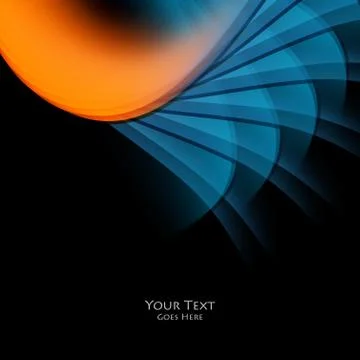 Bright abstract background Stock Illustration