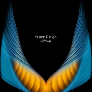 Bright abstract background Stock Illustration