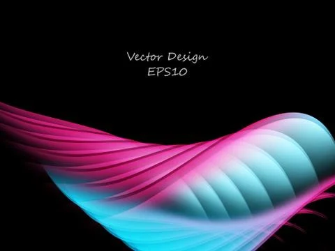 Bright abstract background Stock Illustration