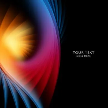 Bright abstract background Stock Illustration