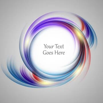 Bright abstract background Stock Illustration