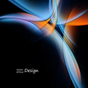 Bright abstract background Stock Illustration