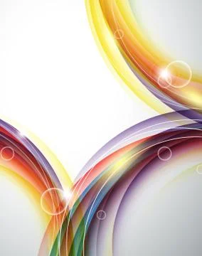 Bright abstract background Stock Illustration