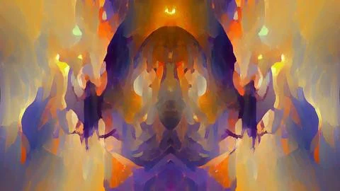 Bright Abstract Background Stock Illustration