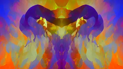 Bright Abstract Background Stock Illustration