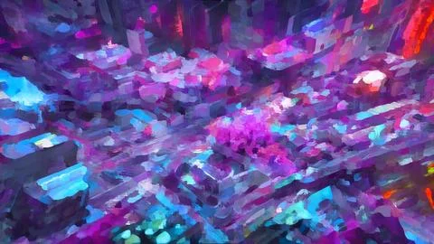 Bright Abstract Background Stock Illustration