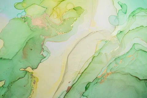 Bright Abstract Background Liquid. Alcohol Ink Stock Illustration