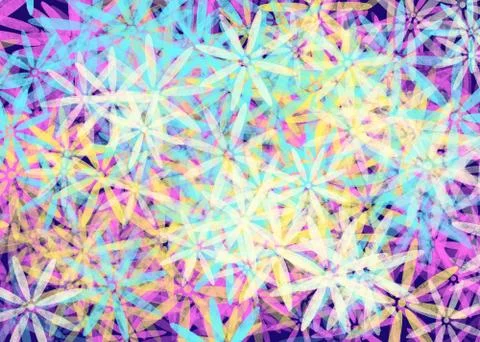 Bright abstract background, modern pattern for textiles, printing, screen saver Stock Illustration