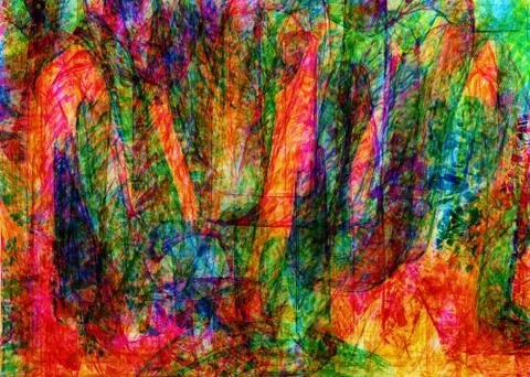 Bright abstract background, modern pattern for textiles, printing, screen saver Stock Illustration