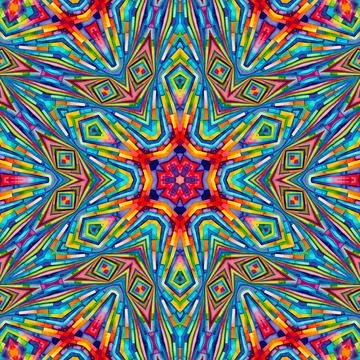 Bright abstract background with multicolor pattern Stock Illustration