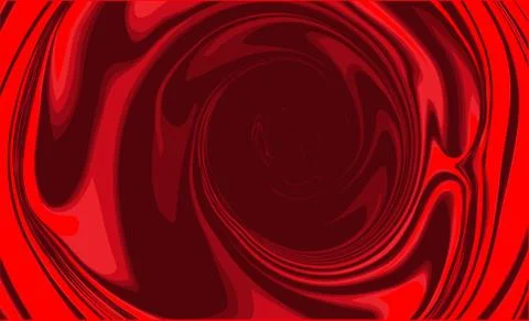 Bright abstract background. Red wave blurred picture. Illustrazione stock