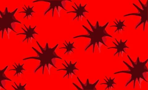 Bright abstract background. Red wave blurred picture. Stock Illustration