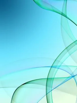 Bright abstract background with soft gradient under flame wave shapes 스톡 일러스트