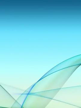 Bright abstract background with soft gradient under flame wave shapes 스톡 일러스트