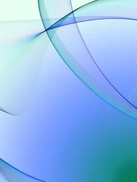 Bright abstract background with soft gradient under flame wave shapes Stock Illustration