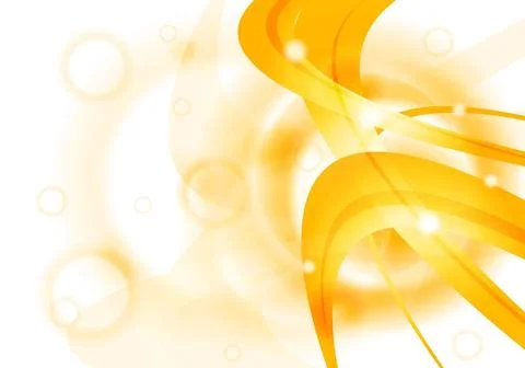 Bright abstract background with waves and circles - eps 10 Bright abstract... 写真素材