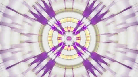 Bright abstract background, waves purple light, loop Stock Footage 83535115