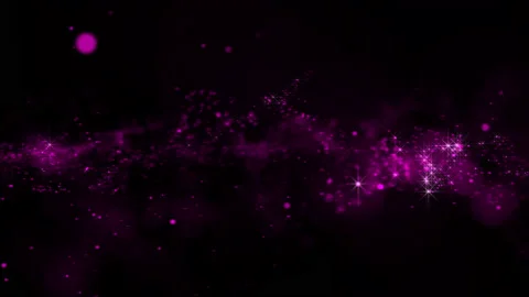 Bright, abstract cloud of luminous particle structure Stock Footage 228794694