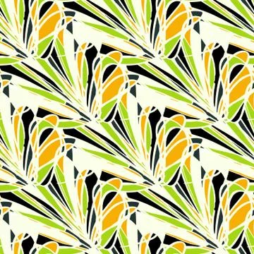 Bright abstract colored seamless pattern Stock Illustration