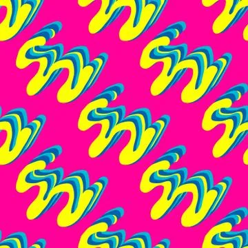 Bright abstract colored seamless pattern Illustrazione stock