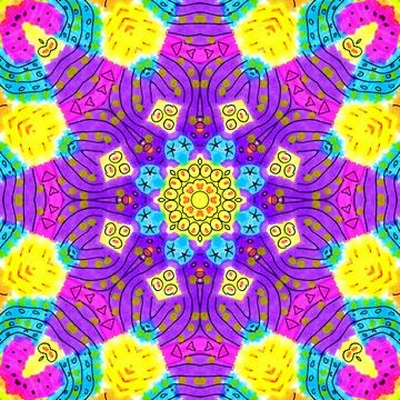 Bright abstract colorful pattern Illustrazione stock