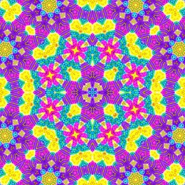 Bright abstract colorful pattern Stock Illustration