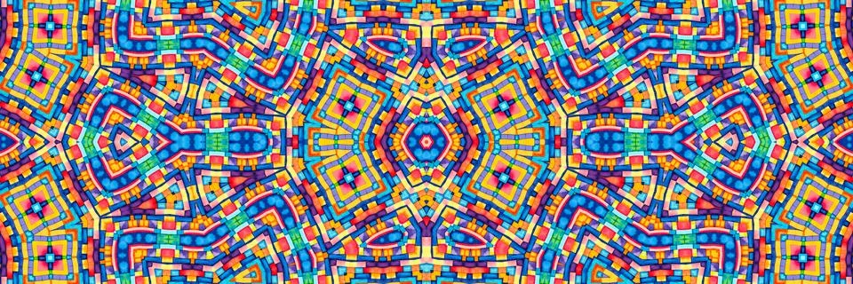 Bright abstract colorful pattern Stock Illustration