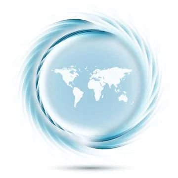 Bright abstract elements Stock Illustration