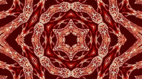 Bright abstract light that arranges full colors,mandala, black backgrounds 動画素材 126431939